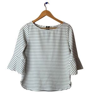 BLACK & WHITE ‘GREEN ENVELOPE’ TOP!!